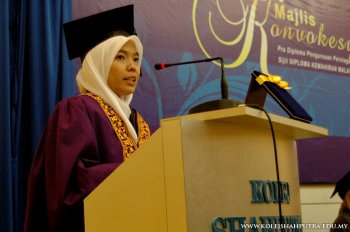 Majlis Konvokesyen Pra Diploma UPM & Sijil Diploma Kemahiran Malaysia JPK