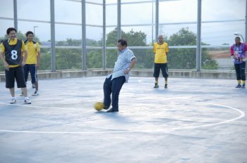 Perlawanaan Futsal - UCSA lwn Pasukan Veteran Pahang