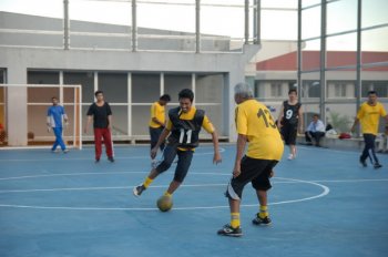 Perlawanaan Futsal - UCSA lwn Pasukan Veteran Pahang