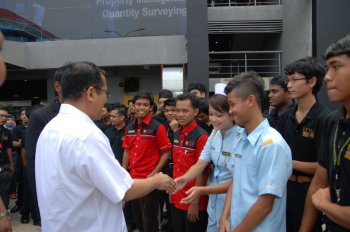 Kementerian Pengajian Tinggi Malaysia Melawat UCSA