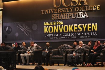 Majlis Pra Konvokesyen University College SHAHPUTRA 2012