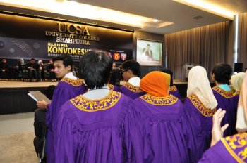 Majlis Pra Konvokesyen University College SHAHPUTRA 2012