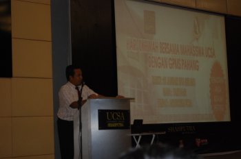 Hari Ukhwah Bersama Mahasiswa UCSA Dengan GPMS Pahang