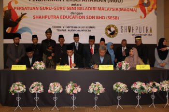 Majlis Menandatangani Perjanjian Persefahaman antara MAGMA dan SESB