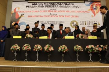 Majlis Menandatangani Perjanjian Persefahaman antara MAGMA dan SESB