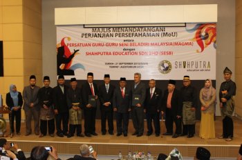 Majlis Menandatangani Perjanjian Persefahaman antara MAGMA dan SESB