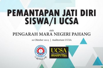 Pemantauan Jati Diri Siswa Siswi UCSA oleh Pengarah MARA Negeri Pahang