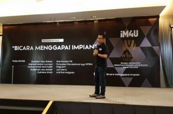 Program Bicara Menggapai Impian IM4U bersama Widad College dan PERHATI