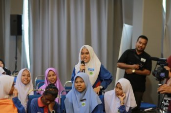 Program Bicara Menggapai Impian IM4U bersama Widad College dan PERHATI