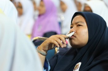 Program Bicara Menggapai Impian IM4U bersama Widad College dan PERHATI