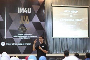 Program Bicara Menggapai Impian IM4U bersama Widad College dan PERHATI