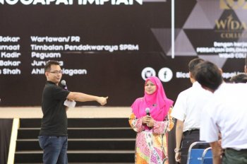 Program Bicara Menggapai Impian IM4U bersama Widad College dan PERHATI