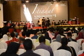 Istiadat Konvokesyen Ke-5 Widad University College 2017