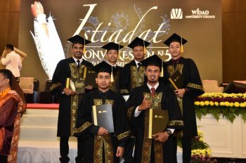 Istiadat Konvokesyen Ke-5 Widad University College 2017