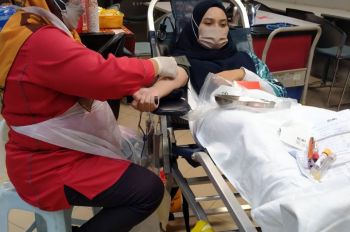 Program Derma Darah (Kolaborasi Bersama Hospital Tengku Ampuan Afzan)