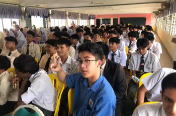 Hala Tuju Pendidikan Pelajar SMK Cenderawasih Sempena Minggu Sains & Teknologi