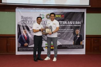 PROGRAM INTEGRITI DAN ANTIRASUAH SURUHANJAYA PENCEGAHAN RASUAH MALAYSIA (SPRM) PAHANG BERSAMA ANGKATAN MAHASISWA ANTI RASUAH (AMAR) PAHANG: “AMAR PAHA